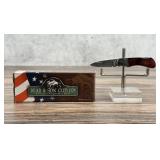 Bear & Son 240R Mini Rosewood Pocket Knife