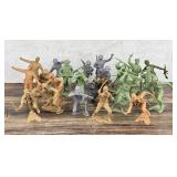 Louis Marx & Co Plastic Japanese Soldiers