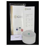 2.7ct Natural Columbian Emerald Gemstone GIA