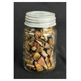 Mason Jar Full of Tigers Eye
