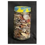 Mason Jar Full of Polished Agates