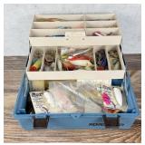 Flambeau Adventurer Fishing Tackle Box & Contents