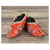 Antique Chinese Bound Feet Lotus Shoes