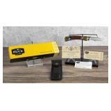 Buck 110 Brian Yellowhorse Bear Pocket Knife