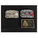 Collection of Idaho Belt Buckles