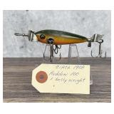 1908 Heddon 100 1 Belly Weight Fishing Lure