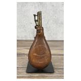 American Flask Cap Co Leather Shot Bag