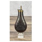 Copper Brass Black Powder Flask