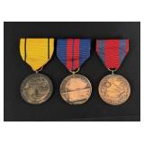 China Relief Hatian Nicaraguan Campaign Medals