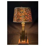 WWI WW1 Trench Art Cigar Band Bullet Lamp
