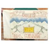 Korean War Theater Made Trench Art Pillowcase