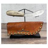 J Russell Green River Works Skinning Butcher Knife