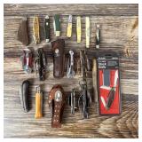 Collection of Pocket Knives