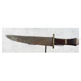 Civil War Dakota War Coffin Handle Bowie Knife
