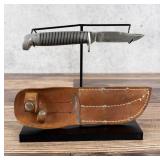 Western F48B Black Beauty Trout Bird Knife