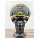 WW2 Heer Wehrmacht General Cap Hat