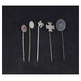 Collection of WW2 German Stick Pins