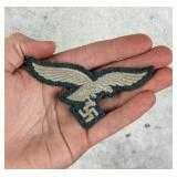 WW2 German Luftwaffe NCO Breast Eagle Patch