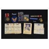 WW2 Named Military Medal Grouping
