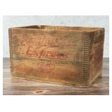Remington Express Wood Ammo Crate Box