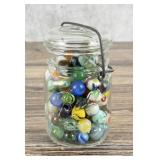 Jar of Antique Marbles