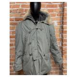 Stenciled Vietnam War N-3B Flight Jacket Parka