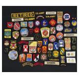 Collection of WW2 Vietnam Korea Era Patches