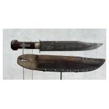 Confederate Civil War Style Dogbone Bowie Knife
