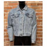 Vintage Harley Davidson Denim Motorcycle Jacket