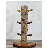 Folk Art Shotgun Shell Coffee Mug Rack