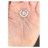 WW2 German DAF Membership Stick Pin