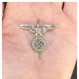 WW2 German SA SS Kepi Cap Eagle Hat Badge