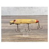 Heddon Vamp Wood Glass Eye Fishing Lure