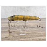 Heddon Vamp Wood Glass Eye Fishing Lure