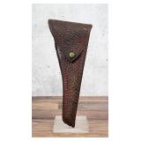 Eubanks Idaho Tooled Leather Pistol Holster