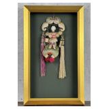 Chinese Qing Dynasty Silk Belt Fob Ornament