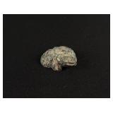 Gordon Poncho Zuni Carved Stone Frog Fetish