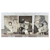 Mid Century Department Store Santa Claus Photos