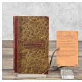 New York Folk Art Painted Diary of Esther Guernsey