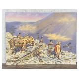 Gary Cook Rest Stop Painting