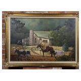 Gary Cook Nearest Post Office Painting