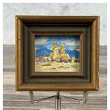 Henry Taylor Montana Miniature Painting