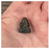 Phra Pid Ta Wood Thai Buddhist Amulet