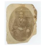 Black African American Child RPPC Postcard