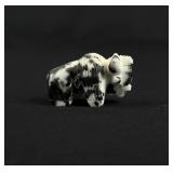 Zuni Carved Zebra Marble Fetish