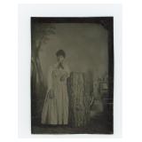 African American Black Woman Tintype Photo