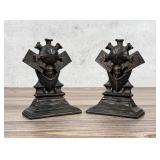 Bronze Amelia Earhart Bookends