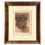 Edward Curtis A Diegueno Woman Photogravure