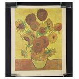 Vincent Van Gogh Sunflower Print
