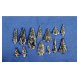 Ancient Native American Indian Arrowheads Oregon